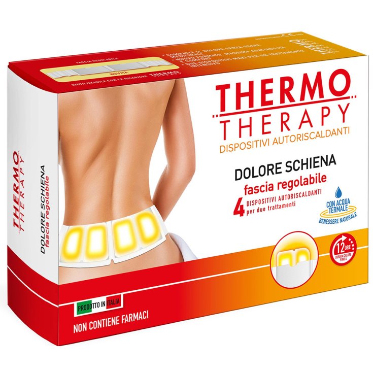 Fascia Lombare Thermotherapy 4 Dispositivi Autoriscaldanti