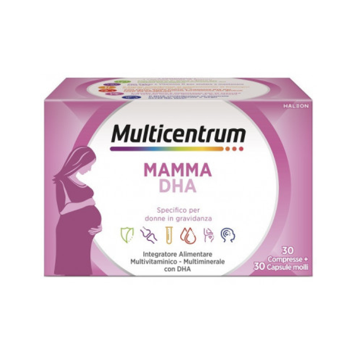 Mamma DHA Multicentrum 30 Compresse + 30 Capsule Molli