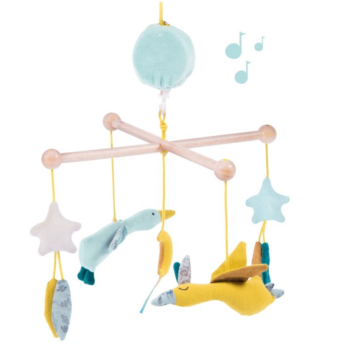 Giostrina Musicale Anatra Bieco 1 Pezzo