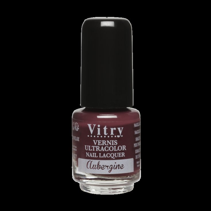 Mini Smalto Per Unghie Aubergine Vitry 4ml