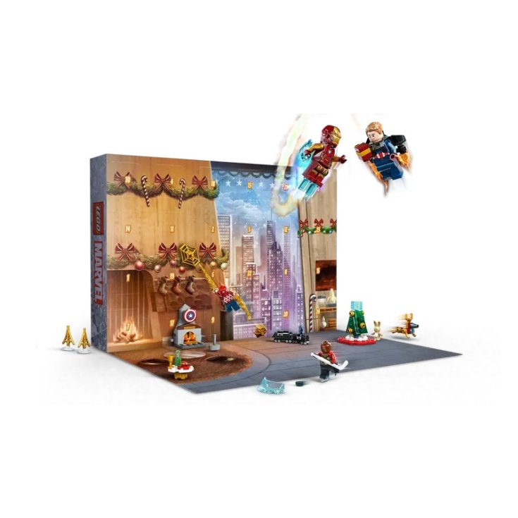 Calendario dell'Avvento 2023 degli Avengers LEGO