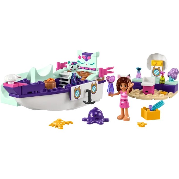 La Nave del Benessere di Gabby e Siregatta LEGO