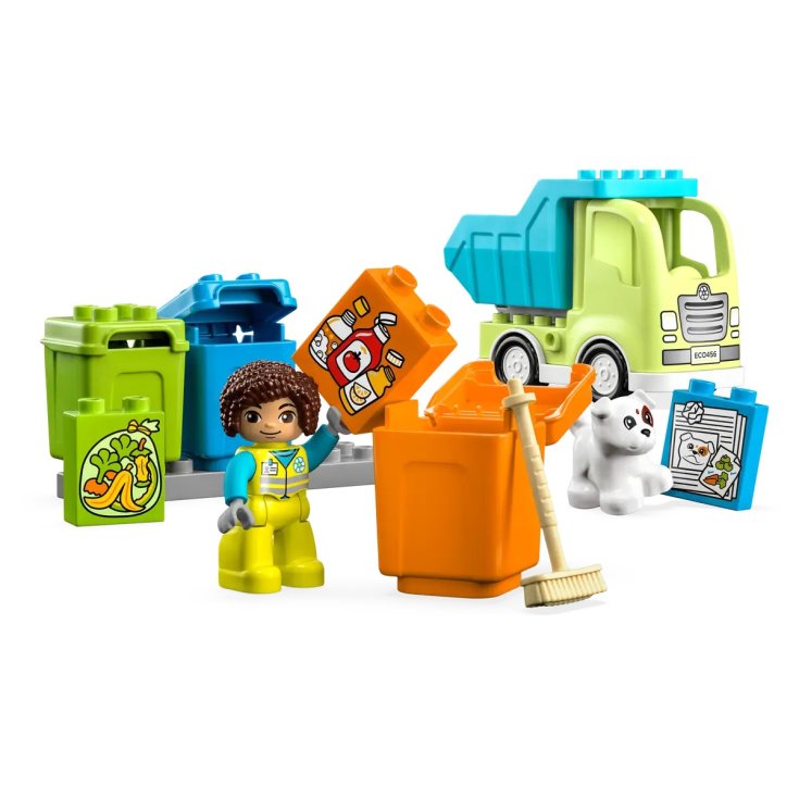 Camion Riciclaggio Rifiuti LEGO