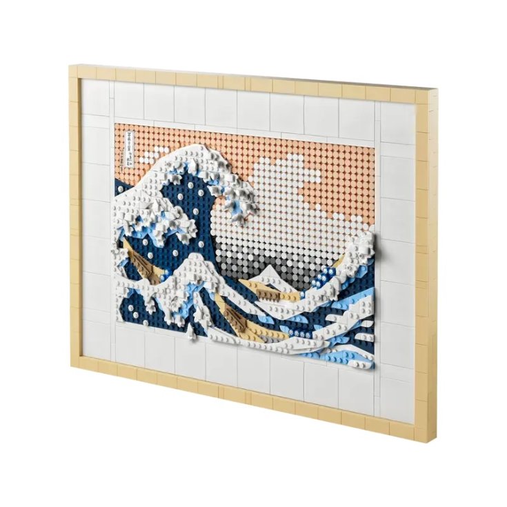 Hokusai La Grande Onda LEGO