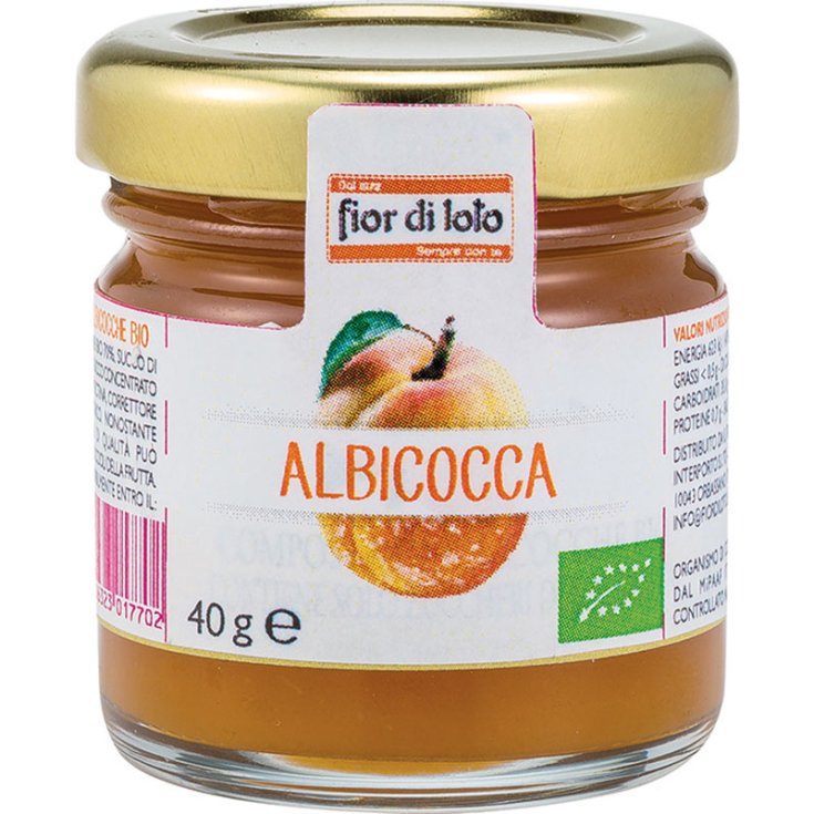 Mini Composta Albicocca Fior Di Loto 40g