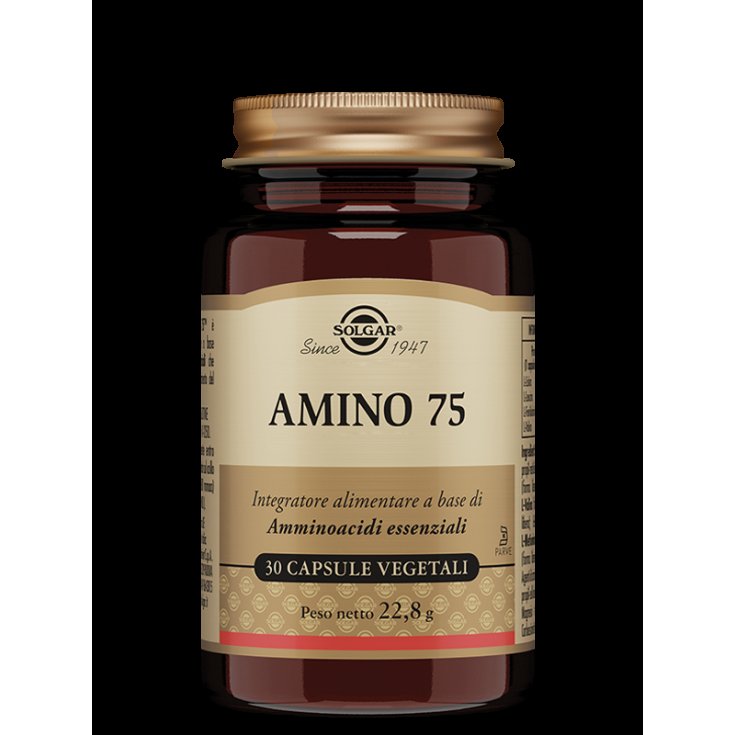 Amino 75 Solgar 30 Capsule Vegetali