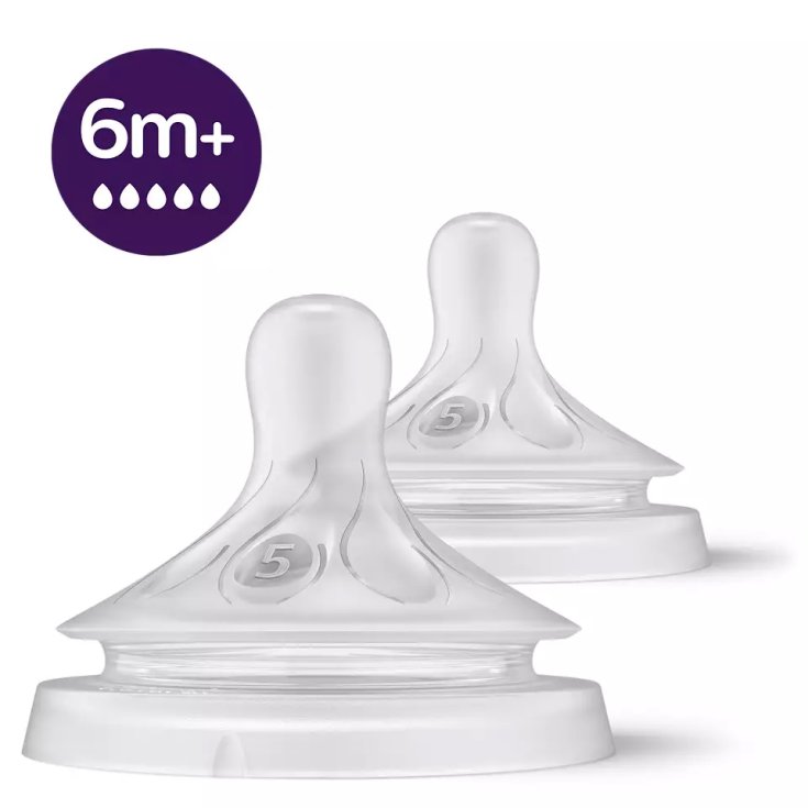 Avent Natural Response Tettarella 3,0 6m+ Philips 2 Pezzi