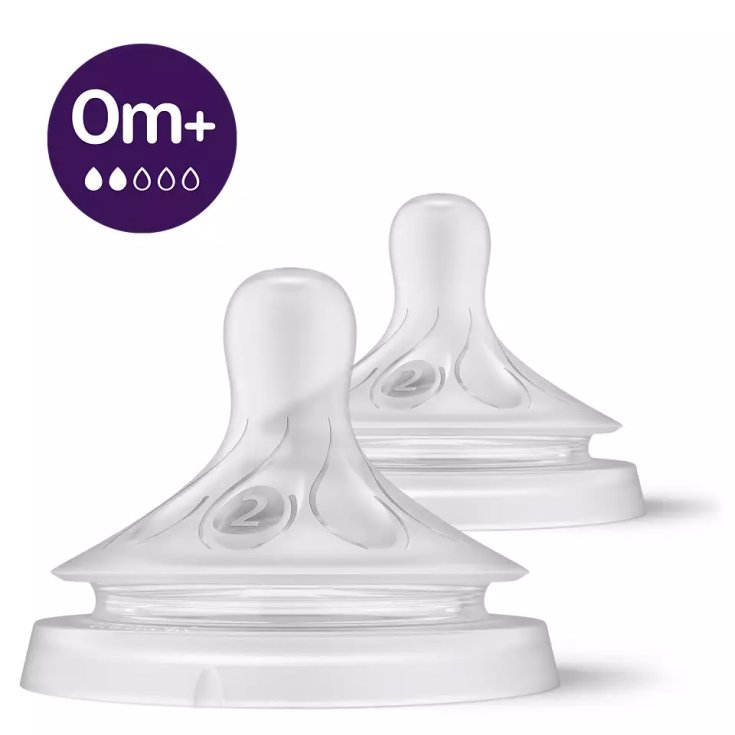 Avent Natural Response Tettarella 3,0 0m Philips 2 Pezzi