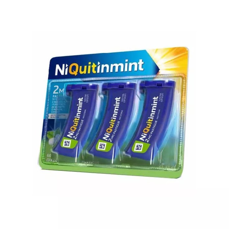 NiQuitin Mint Perrigo&reg; 60 Pastiglie 2mg