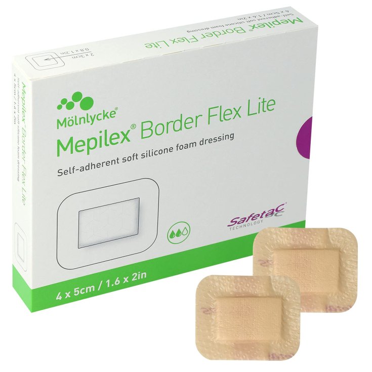 Mepilex&reg; Border Flex Lite 4X5 Molnlycke&reg;