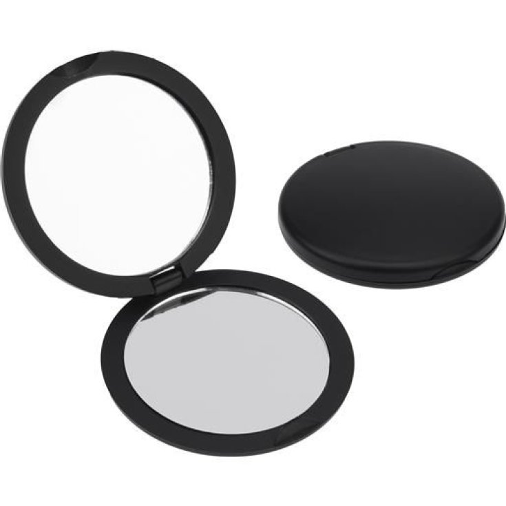 Specchietto Ovale Nero Plexiglass 5.08x6.3cm Cartel Vitry 1 Pezzo