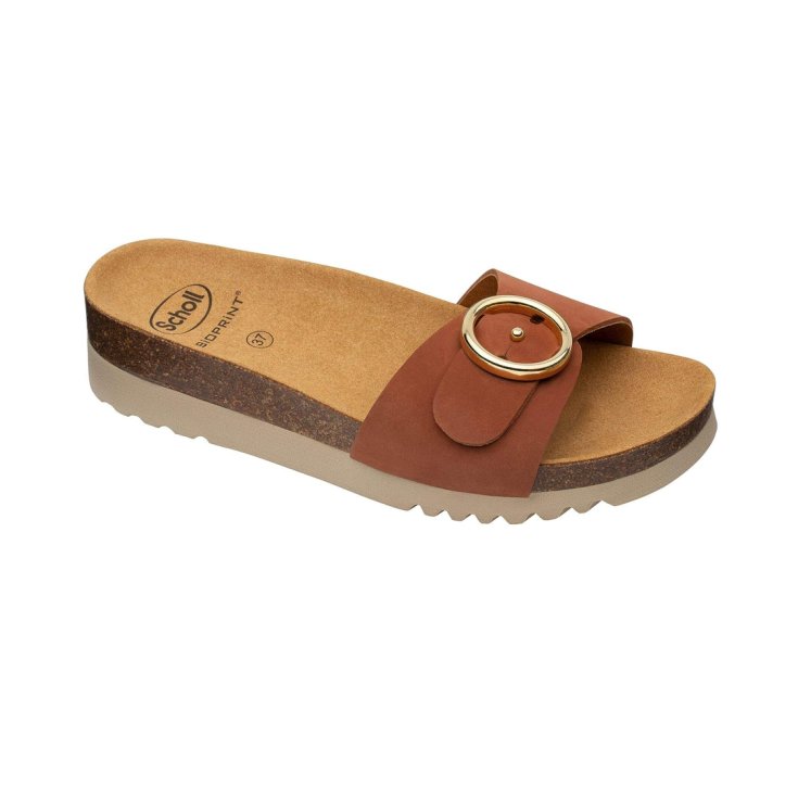 Malibu' Mule - Sandalo Donna Cognac 40 Dr.Scholl