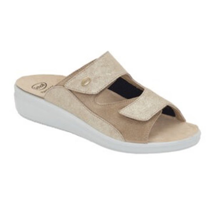 Antonia Elastic Glittered Suede+Suede+Elasticated Donna Platinum 37 Dr.Scholl