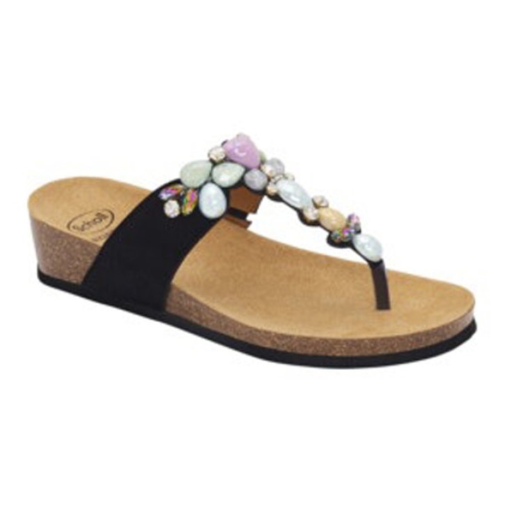 Palau Flip-Flop Donna Nero/Multi 39 Dr.Scholl