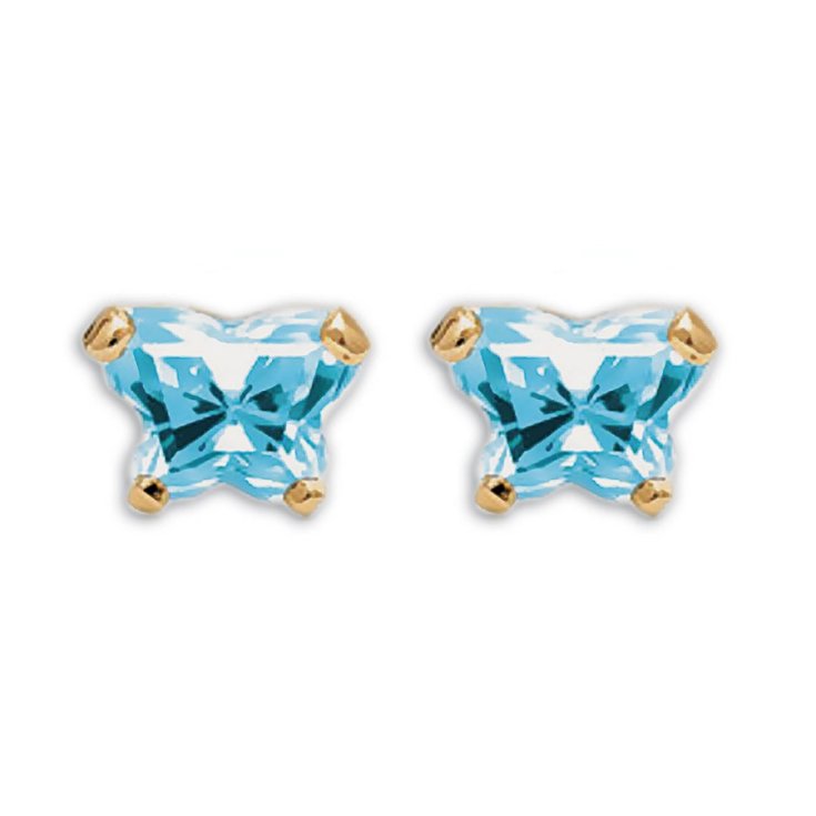 Orecchini&nbsp;Zircone Farfalla Acquamarina 896-3&nbsp;Inverness