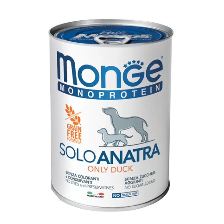 Natural Superpremium Monoproteico Solo Anatra - 400GR