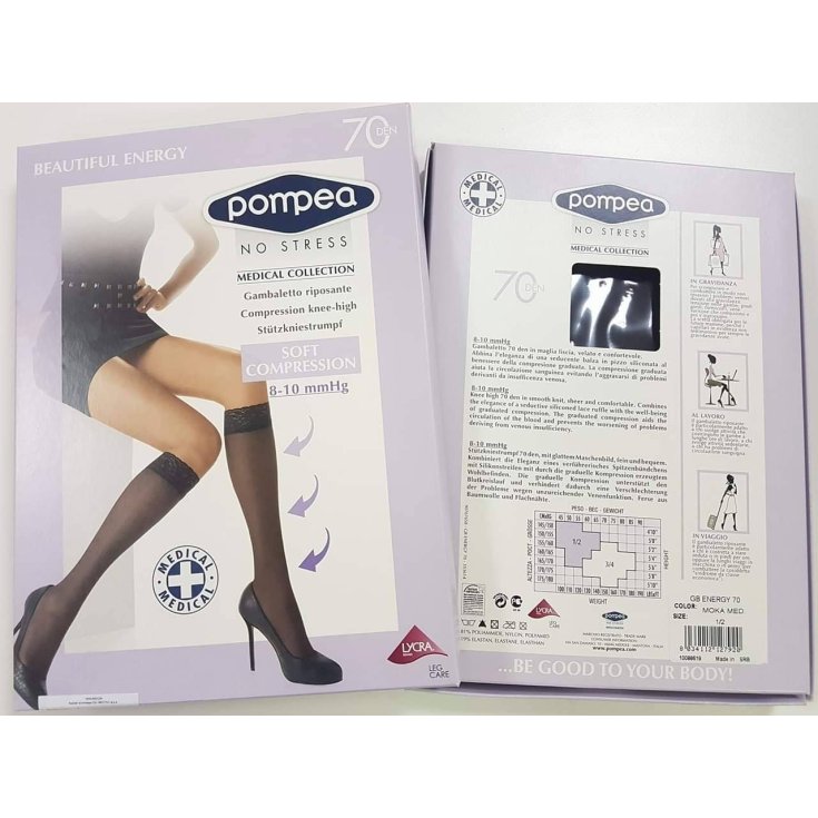 Gambaletto 70 Beautiful Energy Naturale Medio Tg.1/2 Pompea