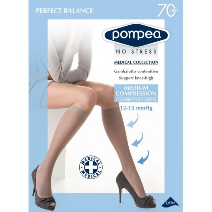 Gambaletto 70 Perfect Balance Nero Tg.2 Pompea