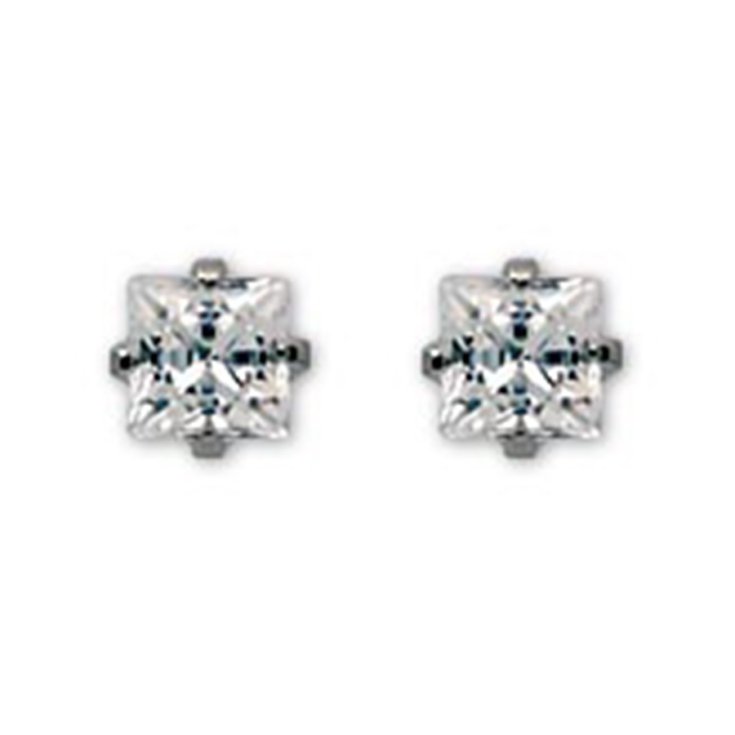 Orecchini&nbsp;Tiffany Medio Zircone Quadrato&nbsp;112 Inverness