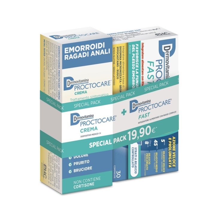 Emororidi Ragadi Anali Dermovitamina Proctocare Bipack