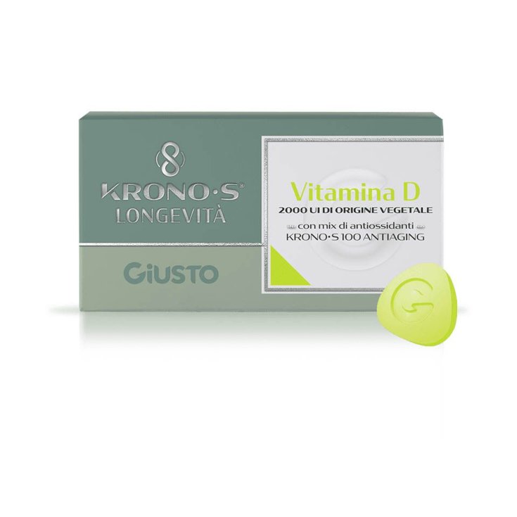 Vitamina D Kronos Longevit&agrave; Giusto 30 Compresse