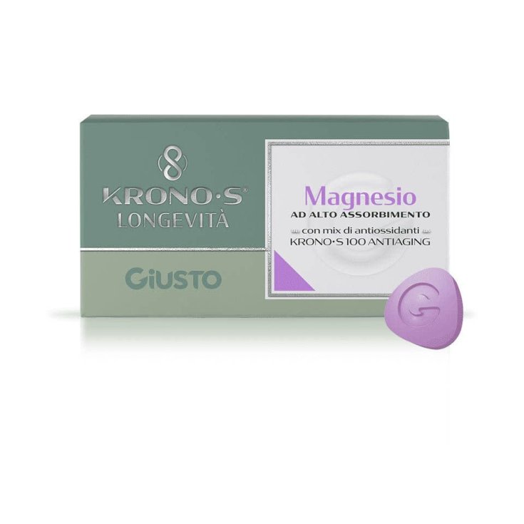 Magnesio Kronos Longevit&agrave; Giusto 30 Compresse