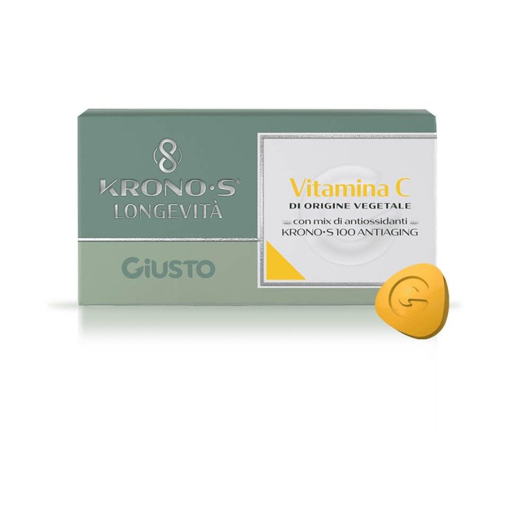 Vitamina C Kronos Longevit&agrave; Giusto 30 Compresse