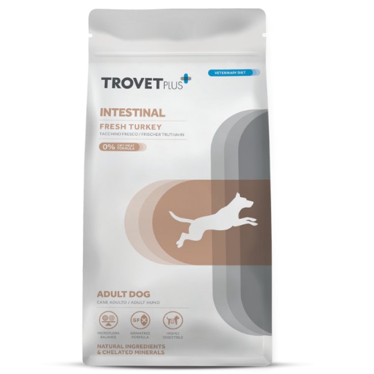 Trovet Plus+ Dog Intestinal Tacchino 10Kg