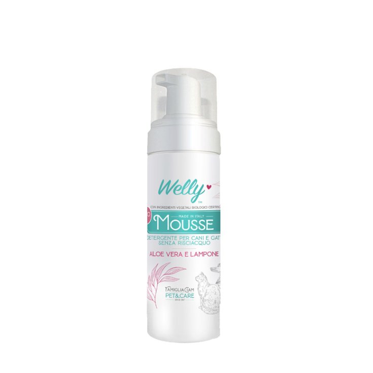 Welly&trade; Mousse Aloe Vera Lampone 150ml