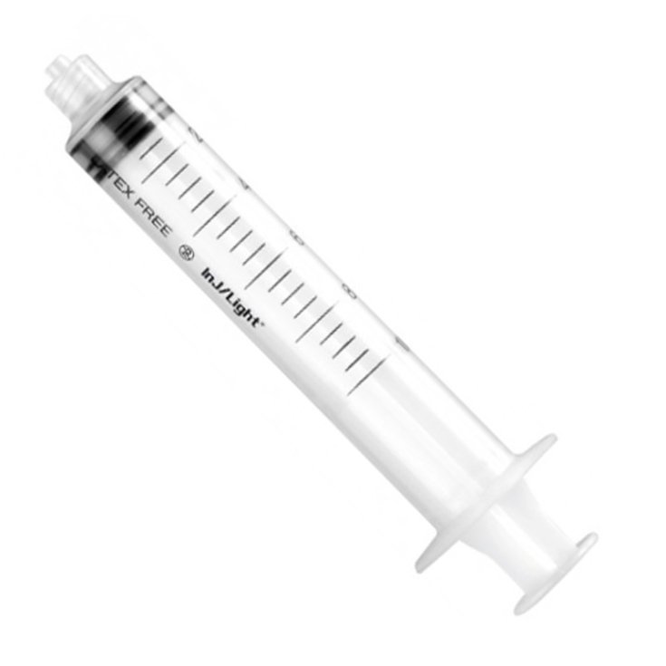 Siringhe Inj-light 5ml Cono Luer Lock Senza Ago Rays 100 Pezzi