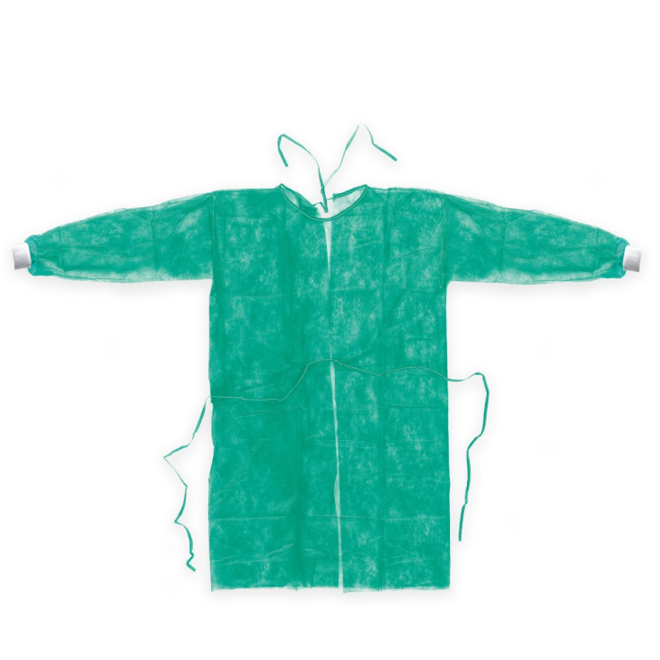 Camice Verde L Lifeguard Medical 1 Pezzo