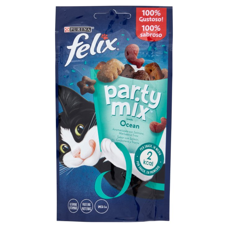 FELIX&reg; Party Mix Gatto Snack Ocean Mix PURINA&reg; 60g