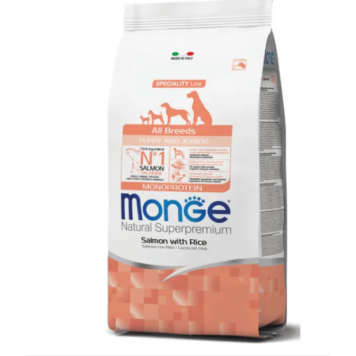 Natural Superpremium All Breeds Puppy & Junior Salmone e Riso - 800GR