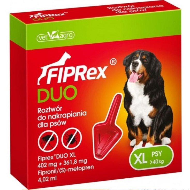Fiprex Duo >40g VetAgro 1 Pipetta