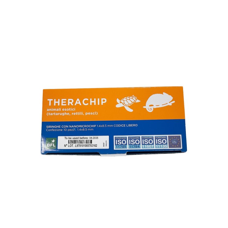 Siringhe Con Nanomicrochip Per Animali Esotici Therachip 10 Pezzi