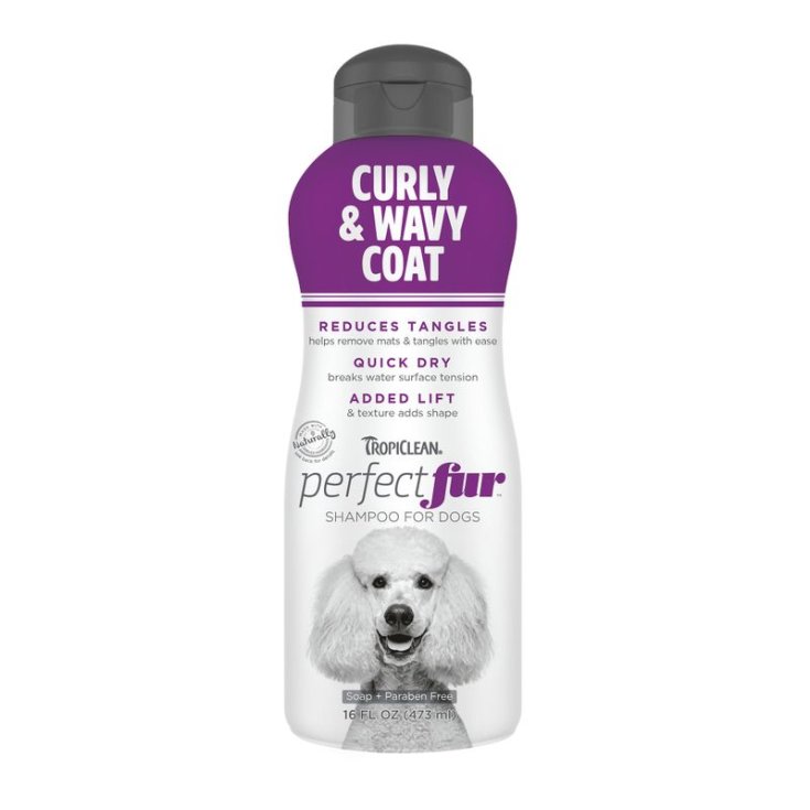 Curly & Wavy Coat Tropiclean Perfectfur 473ml