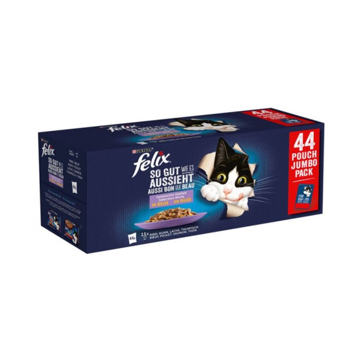 Felix Le Ghiottonerie Multipack Per Gatto Purina 44x85g