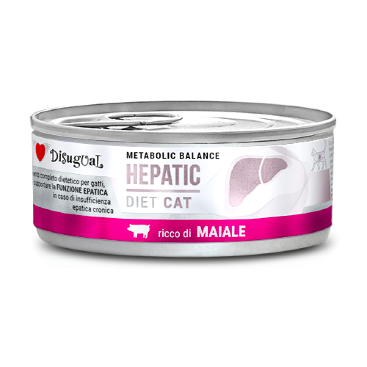 Hepatic Diet Cat con Maiale Metabolic Balance Disugual 85g