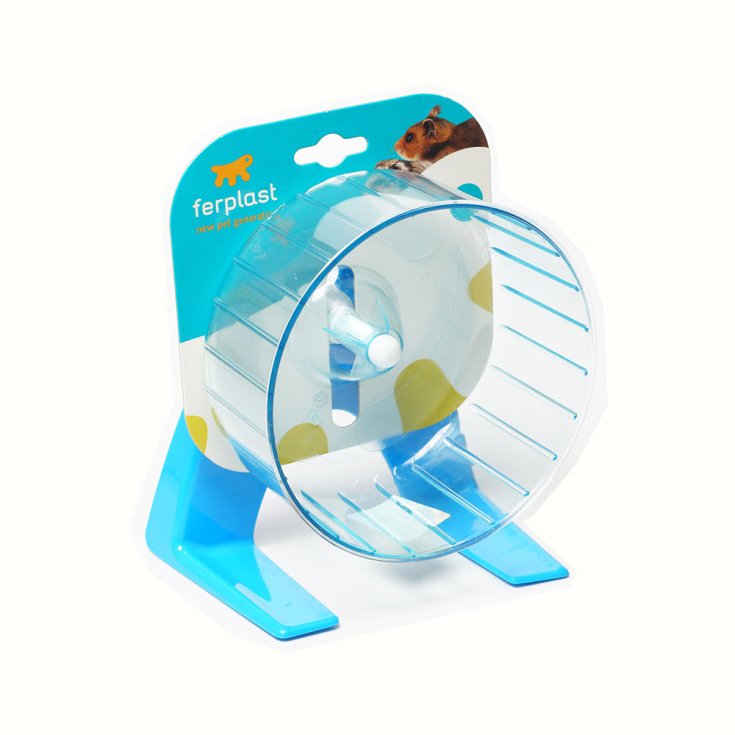 FPI 4606 Ruota Piccola Con Supporto Ferplast 1 Pezzo