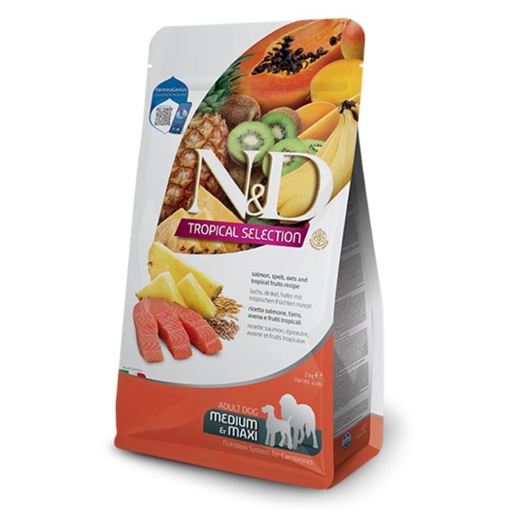 Tropical Selection con Salmone Adult Medium/Maxi N&D 10Kg