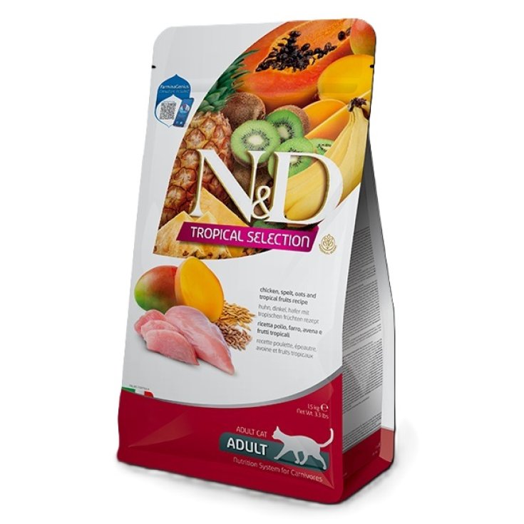 Adult Cat Tropical Selection Chicken N&D 10Kg