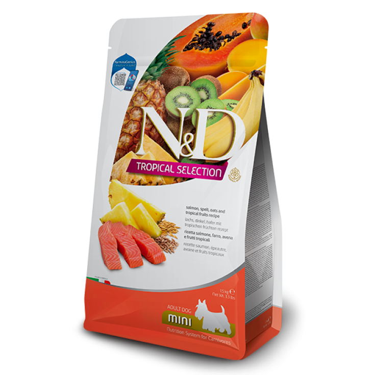N&D Tropical Selection Canine - Adult Mini Salmone 5Kg