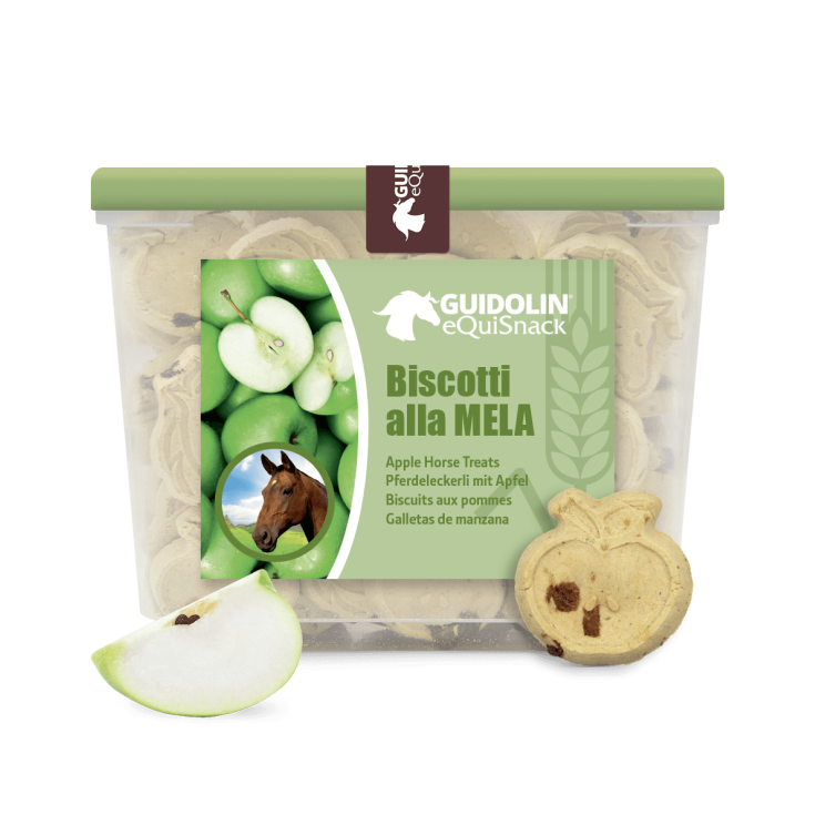 Equisnack Biscotti Alla Mela Per Cavalli GUIDOLIN 700g