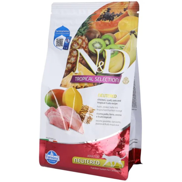 N&D Cat Tropical Selection Chicken Neutered Farmina&reg; 1,5kg