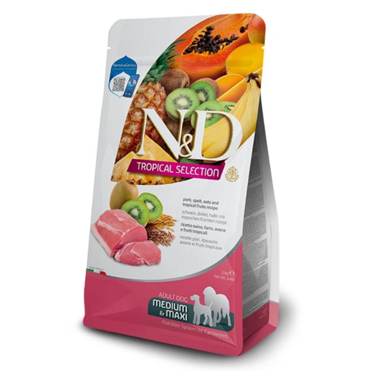 Tropical Selection Pork Adult Med/Max Farmina N&D 10kg