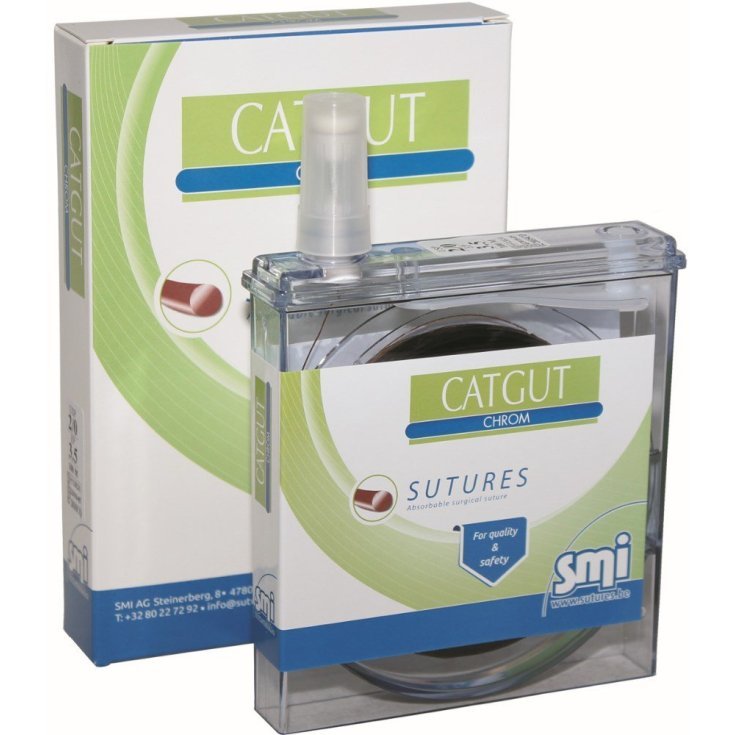 Filo Disco Surgicryl Catgut Non cromato Usp2 EP 1 Pezzo