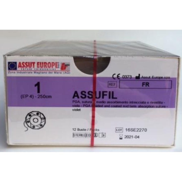 Assufil Bobina 1 D4 L. 250cm Assut Europe 12 Buste