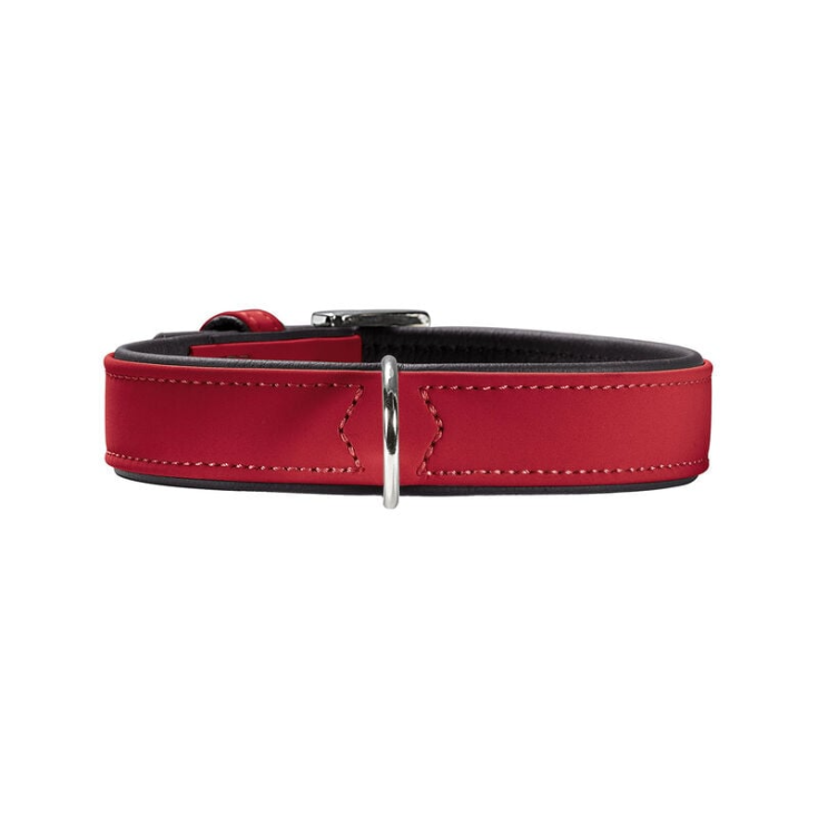 Collare Morbido Nero/Rosso 35x700 mm