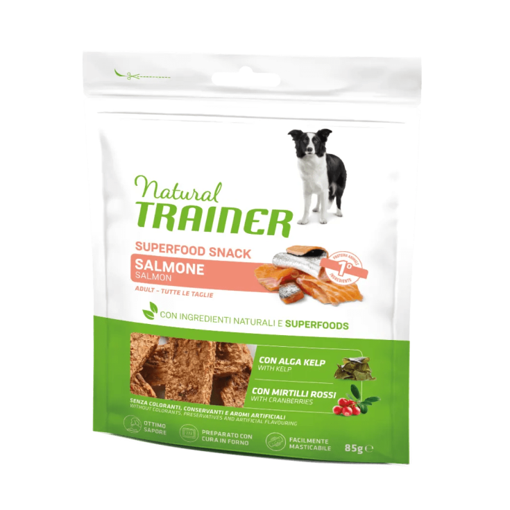 Superfood Snack Al Salmone Natural Trainer 85g