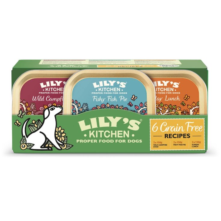 Grain-Free Recipes Multipack Dog Lily's Kitchen 6x150g